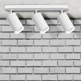 LED RGBW dimmelhető fürdőszobai spotlámpa TURYN 3xGU10/6,5W/230V IP44 fehér