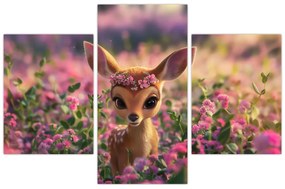 Kép - Aranyos őzike (90x60 cm)