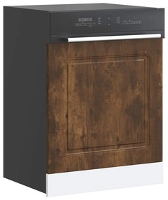 vidaXL mosogatógép panel Kalmar füstölt tölgy 60x1,5x67 cm
