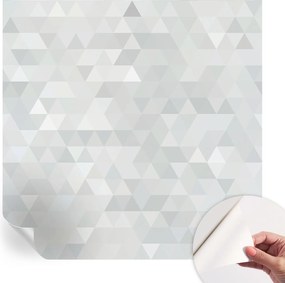 Dekoratív öntapadós fotótapéta Hálószobába Szürke mintás 250x250 cm