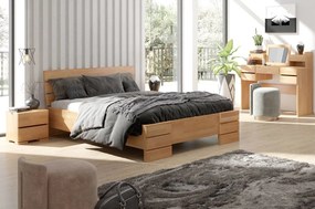 Franciaágy 160 cm Lorenskog High (bükk). 800250