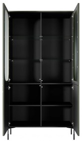 Sonatia vitrin 100 4D - olívazöld