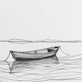 Poszter 90x90cm Szabadság a vízen