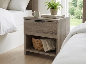 HAVANA éjjeliszekrény trüffel tölgyfa