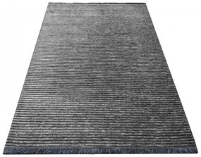 Szürke szőnyeg csúszásgátló réteggel Szélesség: 80 cm | Hossz: 300 cm