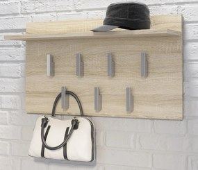 Odell 2F modern fogas, 70x40x20 cm, sonoma