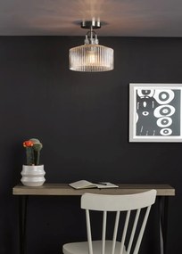 Dar Lighting modern mennyezeti lámpa lenka szatén nikkel darlen4846
