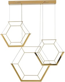 Dar Lighting HEXAGON HEX0335 Függőlámpa 1x35W/LED 2800K 1043LM