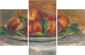 Kép - Auguste Renoir, Peaches on a  Plate, reprodukciók (90x60 cm)