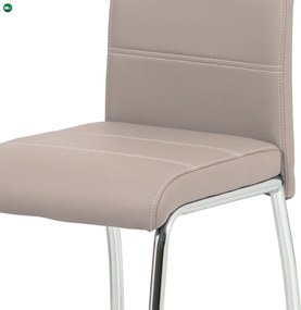 Bézs Étkezőszék Ekolbőr Kárpittal. HC-484 LAN