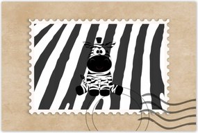 Poszterek 60x40 Zebra csíkos