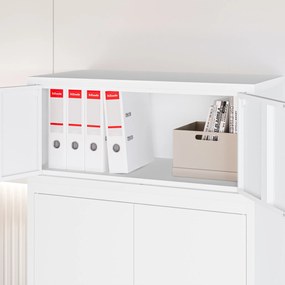 Felső szekrényfeltét EWA Compact 800 x 380 x 400 mm, fehér