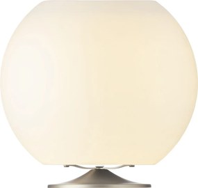 Sphere Brushed ezüst lámpa, hangszóró, bor- és italhűtő