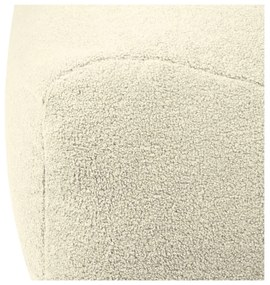 Krémszínű buklé babzsákfotel Lounge 100 – SLOWDOWN