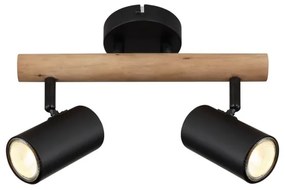 Globo 57913-2 - HERTI 2xGU10/5W/230V fa/fém spotlámpa