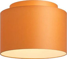 RENDL DOUBLE 40/30 lámpabúra Chintz narancssárga/fehér PVC max. 23W