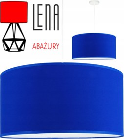 Modern függeszték lámpa, mennyezeti, lámpabúra 40cm kék búzavirág csillár,