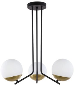 Jupiter 1719 - Csillár rúdon SANTA 3xE14/40W/230V bronz