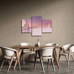 Kép - Fák a hótakaró alatt (90x60 cm)