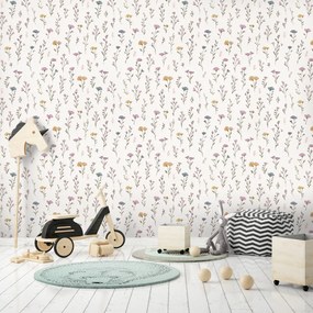 Fotótapéta - Finom virágmintás (147x102 cm)