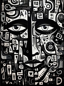 Poszter 15x20cm Gondolatok labirintusa