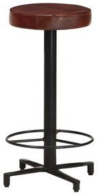 2 db valódi bőr bárszék 66 cm