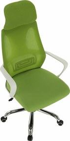 Irodai szék, zöld/fehér, TAXIS