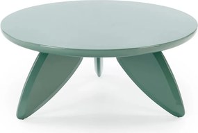 Lumis kerek dohányzóasztal 80 cm - kék