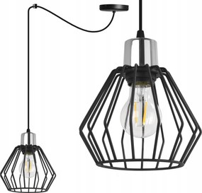 Mennyezeti Lámpa Lógó Csillár Egyetlen Pók Drót Led Lámpabúra