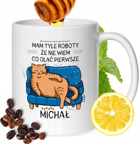 Bögre Mihály Barát Férj Nyomtatott Ajándék Fehér 330ml