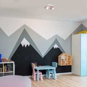 Spotlámpa DIXIE 2xGX53/11W/230V rózsaszín