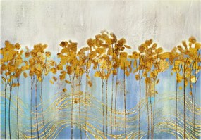 Flizelin fotótapéta Arany fák Őszi luxus Absztrakt 400x280 +ragasztó