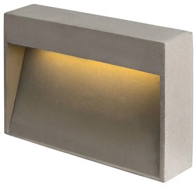 SLV CONCRETO 1006404 Fali lámpa 1x8.5W/LED 3000K 270lm IP65