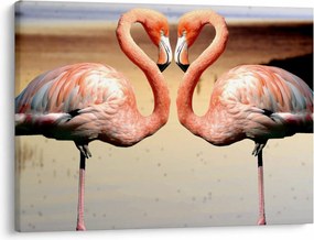 Kép - két flamingó (70x50 cm)