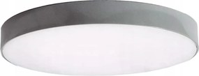 Led mennyezeti lámpa szürke kerek 18 cm fürdőszobai IP44 Abruzzo