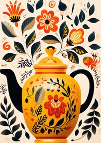 Poszter 50x70cm Emlékek a teaházból