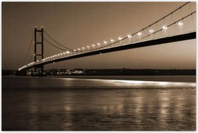 Poszterek 120x80 Szépia stílusú fotó híd