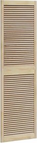 vidaXL Széfajtó ajtóval Természetes 201 x 2,1 x 59,5 cm Tömör fenyőfa