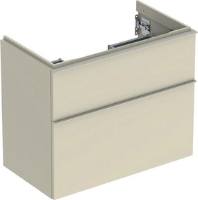 Geberit iCon szekrény 74x41.6x61.5 cm Függesztett, mosdó alatti szürke 502.308.JL.1