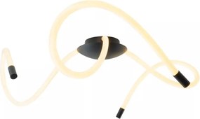 ZUMA LINE 20008-3X1BK BALBO Modern Mennyezeti Lámpa Fekete LED IP20