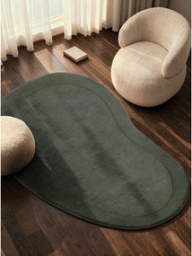 Sötétzöld kézi szövésű gyapjúkeverék szőnyeg 125x200 cm Kari Organic – Villeroy&amp;Boch