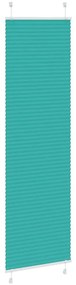 pliszírozott redőny Benzinzöld 55x200 cm szövetszélesség