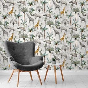 Arthouse Signature 1 Animali Africani színes állatos papír tapéta – 923709