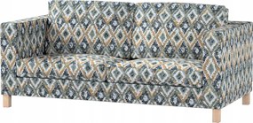 Karlanda kinyitható kanapé huzat, rövid, Ikea zöld