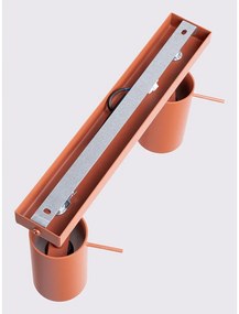 Téglavörös spotlámpa 6x30 cm Etna – Sollux