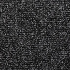 5 db szürke tűlyukasztott lépcsőszőnyeg 65x21x4 cm
