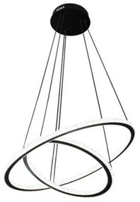 Fényerőszabályozható LED csillár kábeles felfüggesztéssel LED/150W/230V 3000-6500K + távirányító