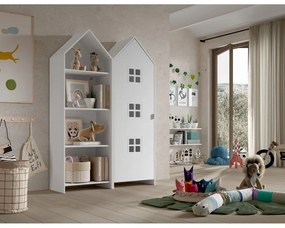 Fehér nyitott gyerek ruhásszekrény 115x171,5 cm CASAMI BRUGES – Vipack