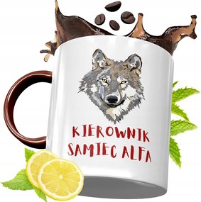 Bordó Bögre Vezetőnek Születésnapra Ajándék fényképes nyomattal