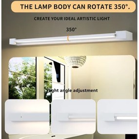 Brilagi- LED fürdőszobai tükörvilágítás AQUA LINE LED/24W/230V 90 cm IP44 fehér